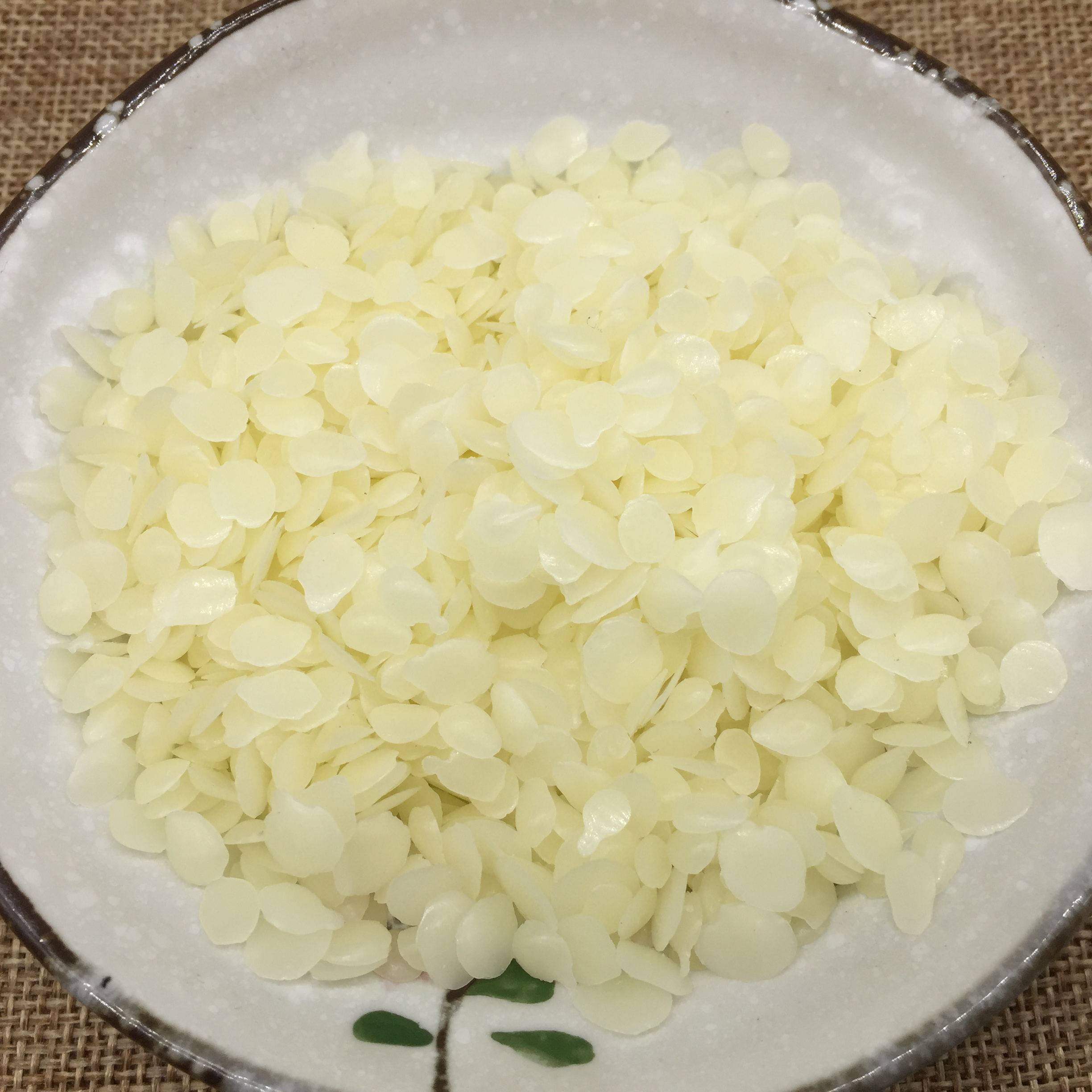 白蜂蜡食用级天然颗粒蜂蜡diy唇膏原料家具抛光500g蜂蜡包邮