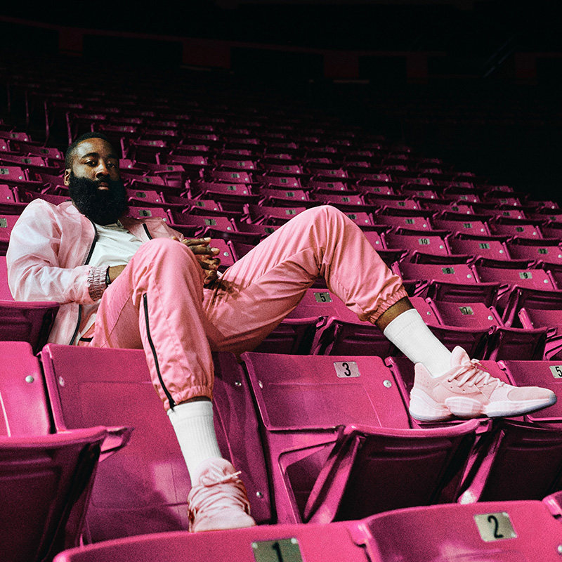 4 哈登4代粉色实战篮球鞋运动鞋ef1206 - 酷锐运动专营店