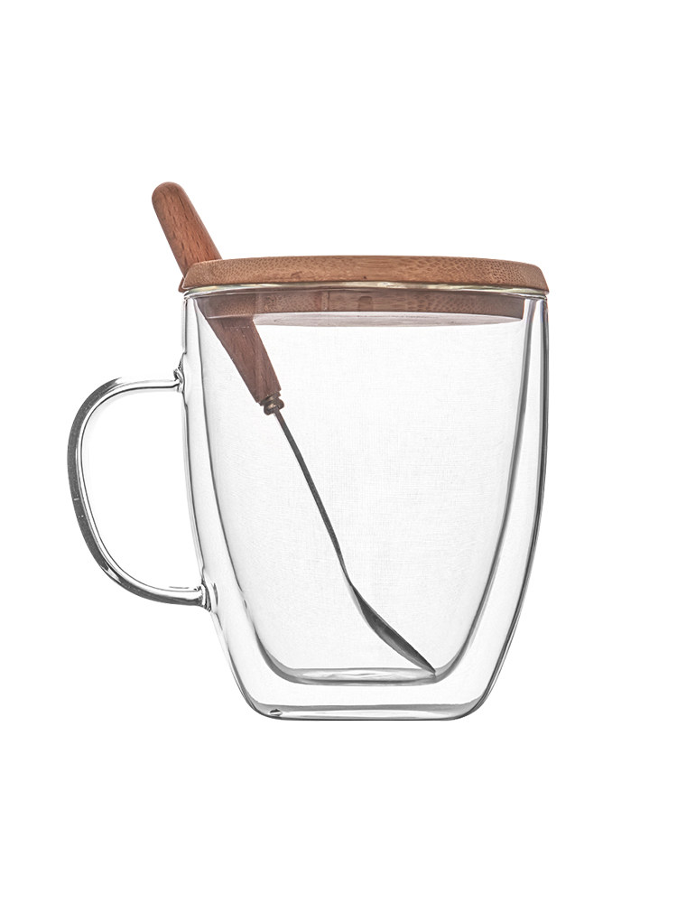 cupdoubleglassinsulatedcoffeeteawater玻璃杯