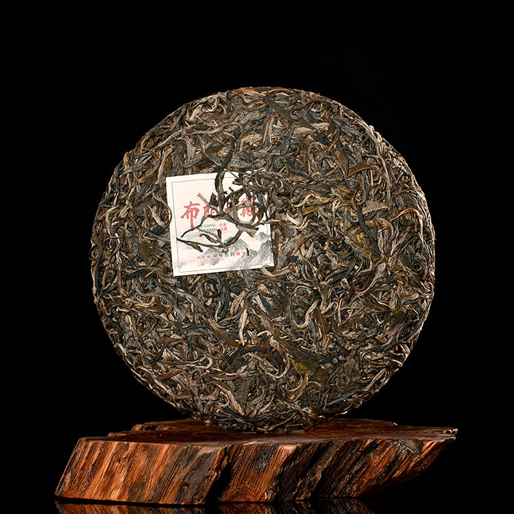 2019年布朗山七子生普朗山357克春茶茶饼普洱茶古树普洱