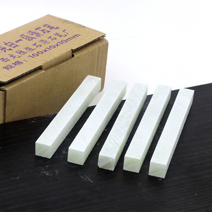 包邮10mm一盒20支钢铁划线笔 石笔白色方头滑石笔加