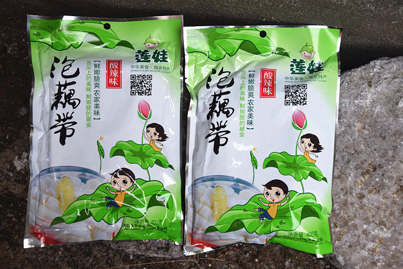 泡藕整箱20袋莲娃湖北洪湖仙桃带泡尖酸辣味腌制