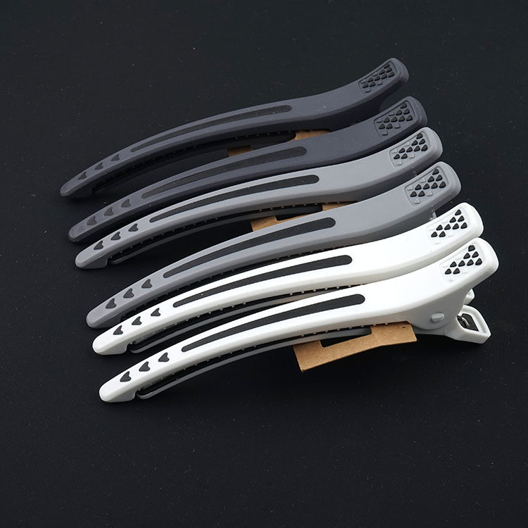 鹰堡裁剪夹子美发专业长嘴鳄鱼夹发廊专用无痕刘海夹鲨鱼分区夹