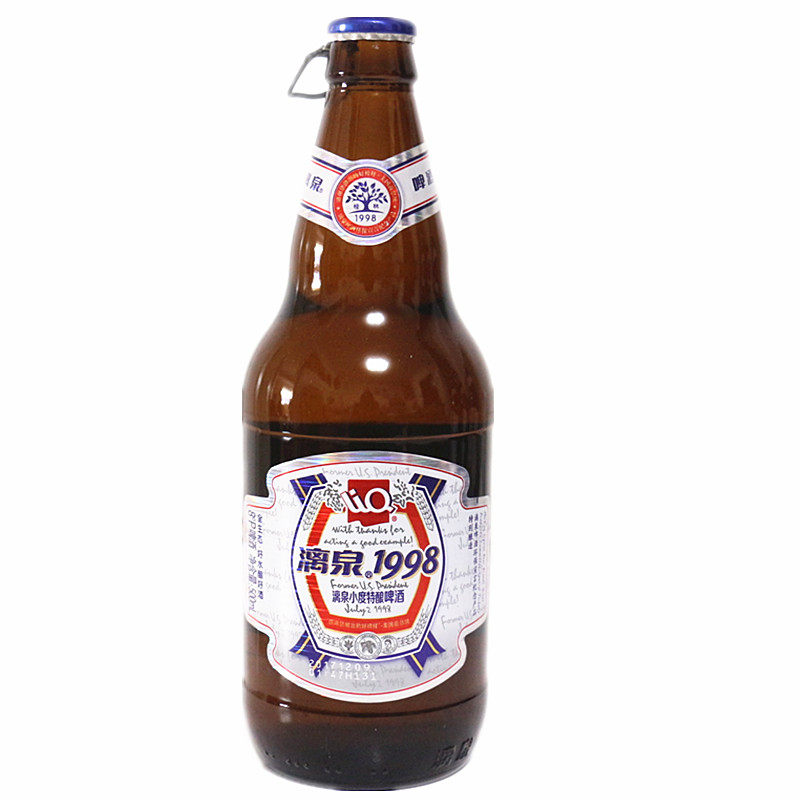 漓泉啤酒桂林1998整箱8度小度特酿500ml瓶装啤酒