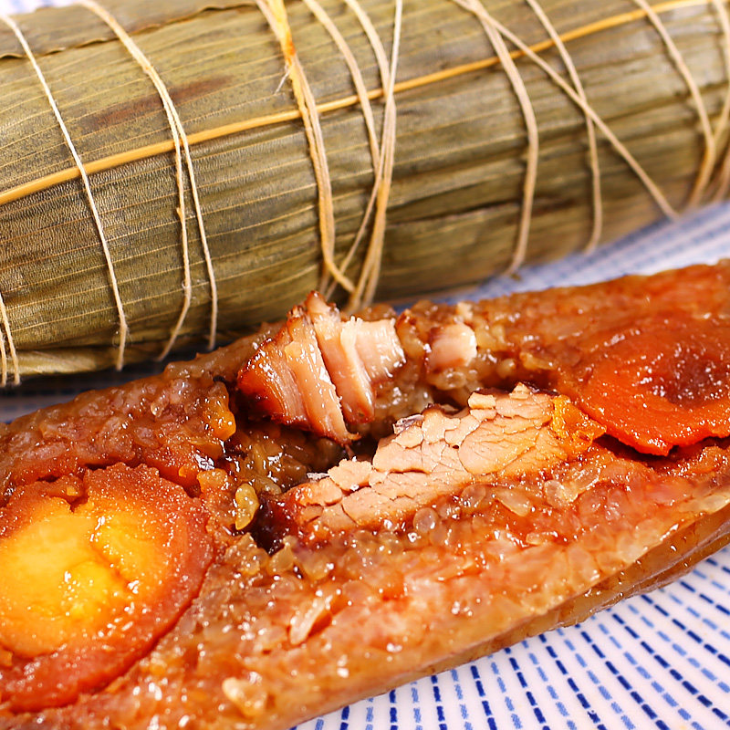 浙江肉粽现做食品早餐250gx2空大特产真空粽子粽子