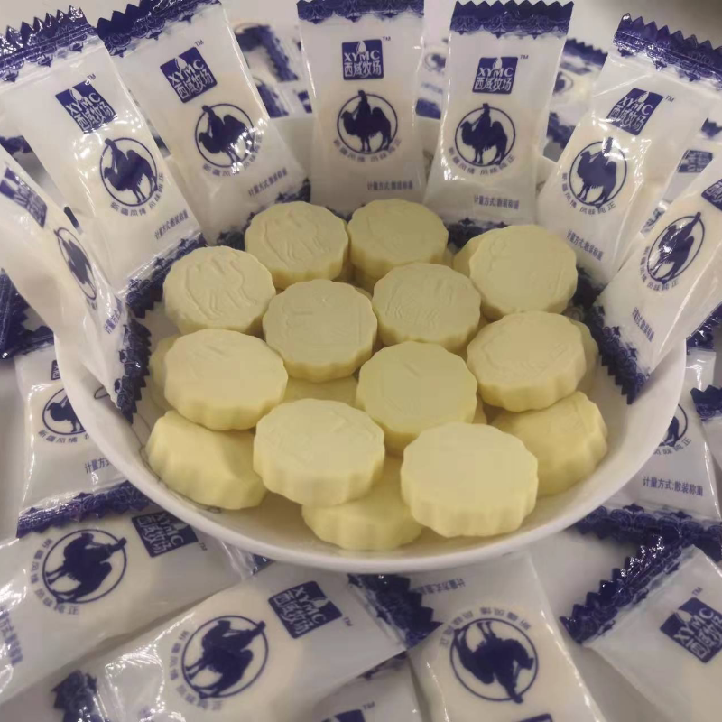 西域牧场骆驼奶贝驼奶片新疆特产原味干吃火车高铁同款 独立包装 - 痕