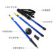 Children's mountaineering sticks outdoor multi-function night hike climbing cane ultra light telescopic folding portable anti-body cane Children's mountaineering sticks outdoor multi-function night hike climbing cane ultra light telescopic folding portable anti-body cane