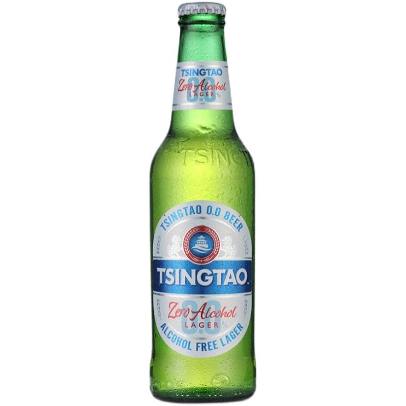 山东青岛啤酒无醇零度喝完可以开车啤酒内销330ml啤酒