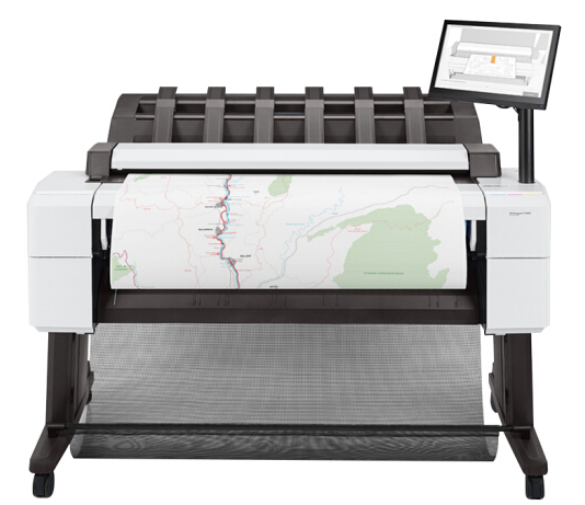 hp惠普t2600drt1600drt2530绘图仪6色36英寸a0大幅绘图仪