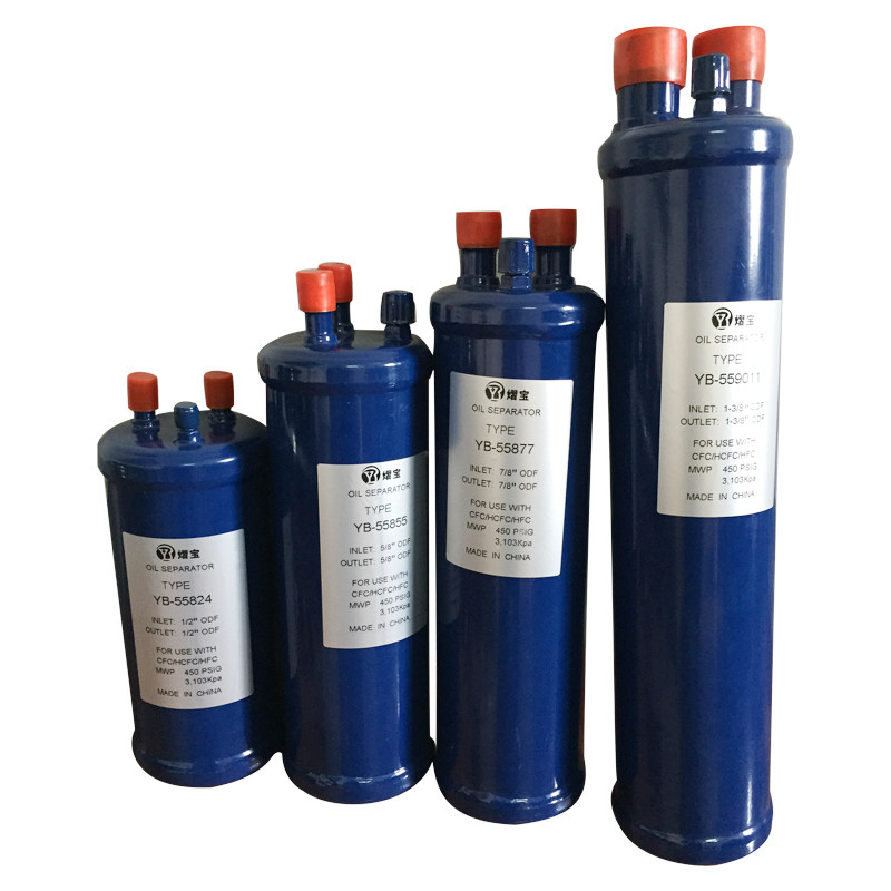 制冷机油分冷库中央空调设备油气分离器谷轮全系机组油液气分离器