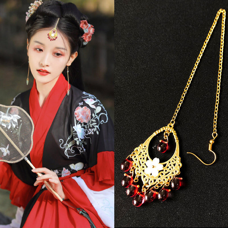 汉服头饰古风额饰古代发饰超仙简约中国风发发饰