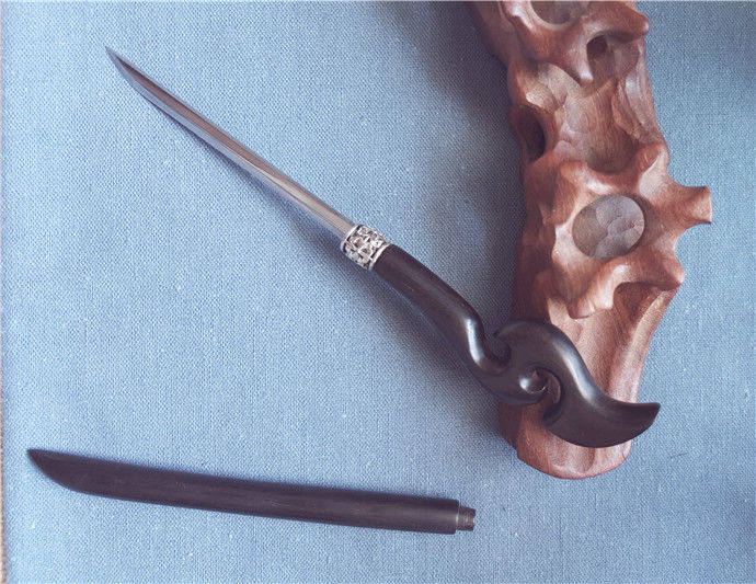 藏剑簪簪子防身发簪刀簪中剑女友礼物头饰拆快发饰