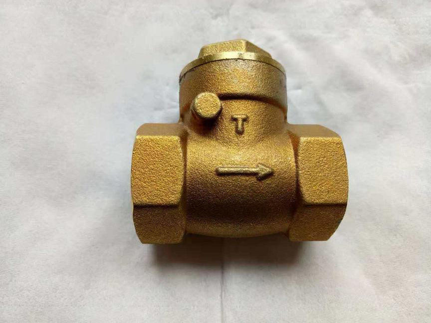 止回阀博正水表单向阀逆止旋启立式4分6分1寸止回阀