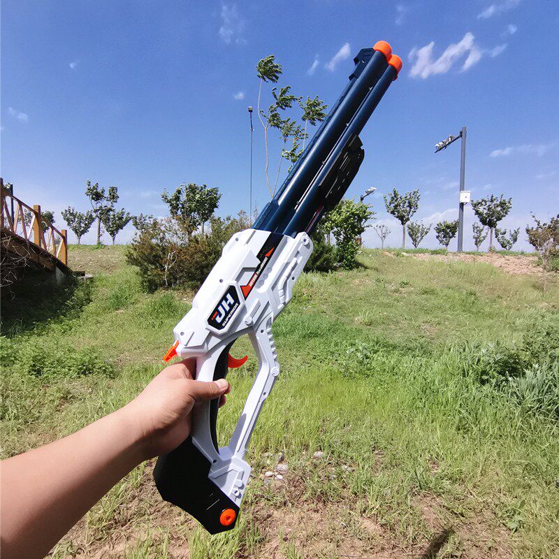 儿童软弹玩具男孩男孩儿仿真来福双喷吸盘软枪软弹枪