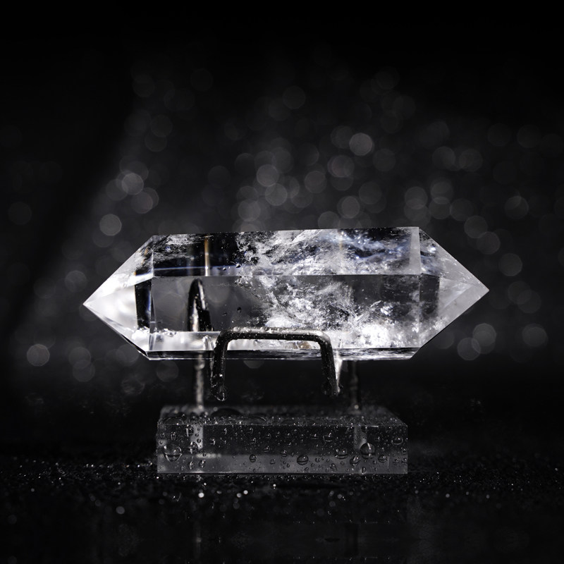 喜马晶石力量摆件家居磁石消磁原石石头马拉摆件