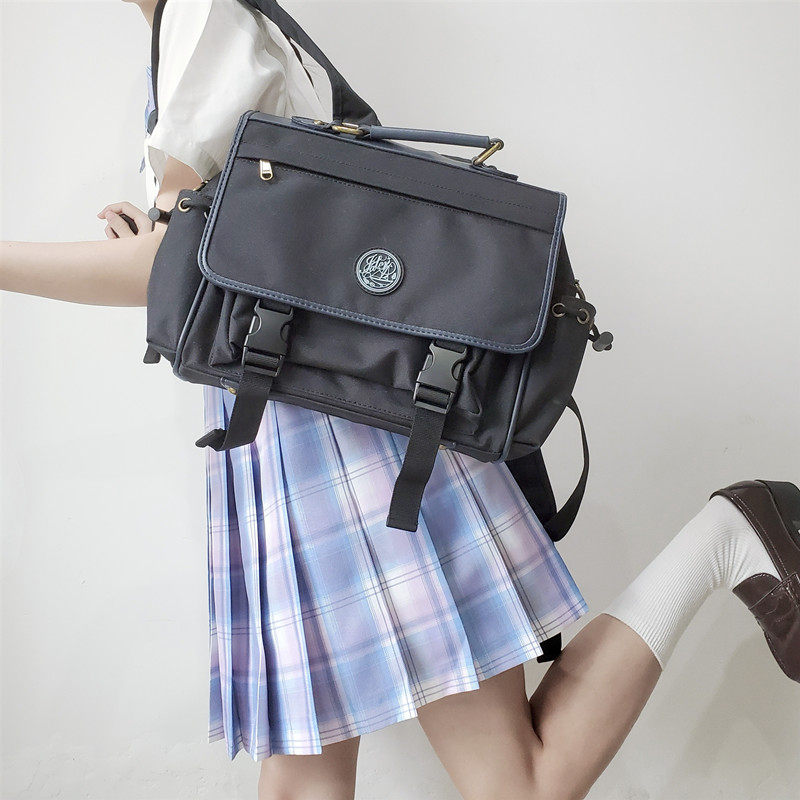 橘子jk北冥有鱼原创jk格裙新款现货掉落半身裙