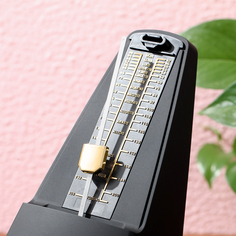 施特劳斯通用节拍器机械式钢琴吉他古筝小提琴考级专用儿童节奏器