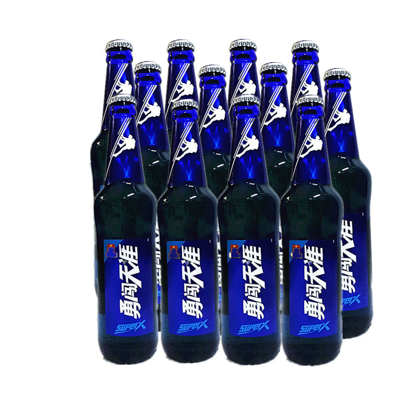 勇闯天涯superx啤酒500ml12瓶整箱玻璃玻璃瓶瓶装啤酒