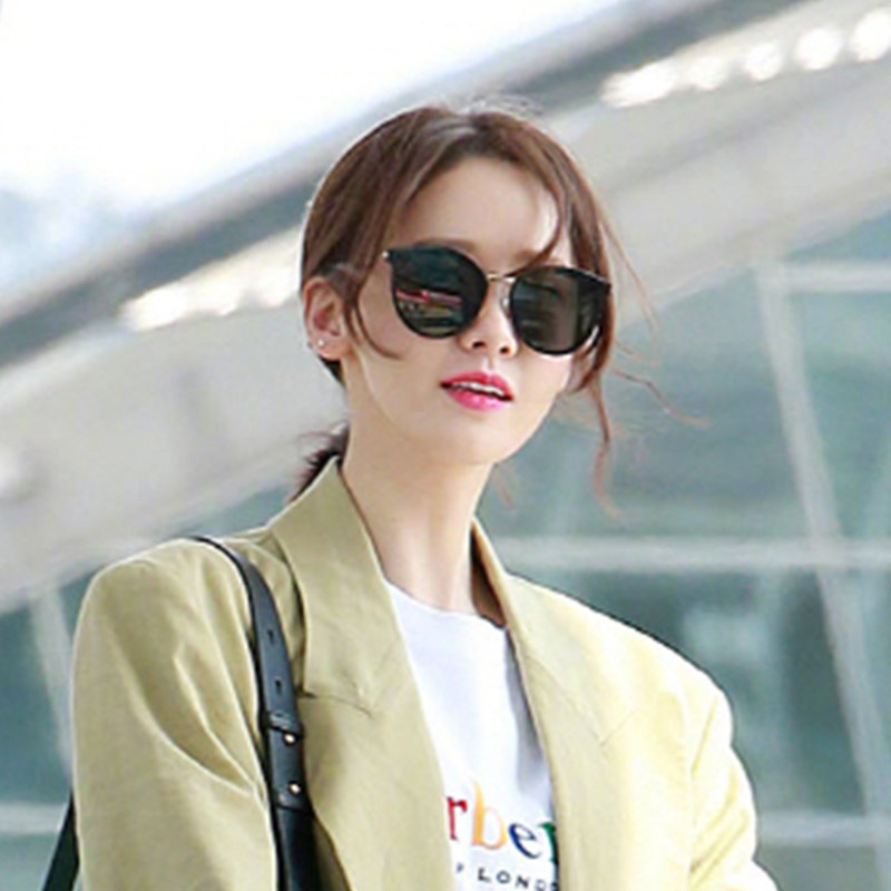 林允儿韩版墨镜新款2018网红女潮眼镜太阳同款太阳眼镜