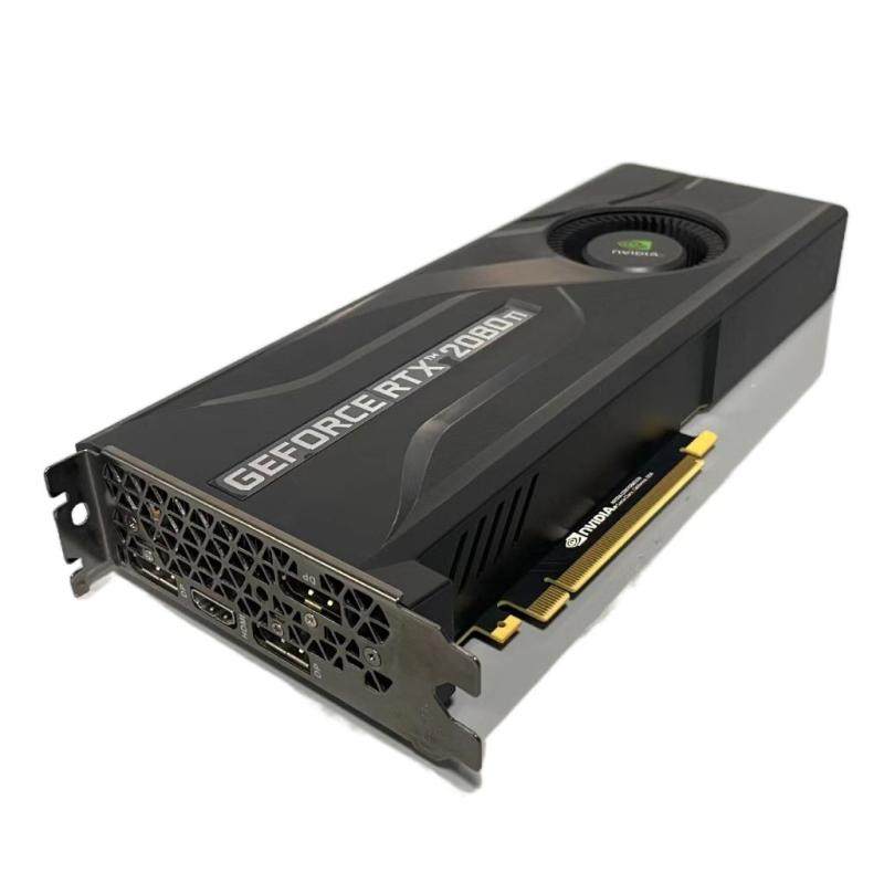 显卡 涡轮风扇 rtx 英伟达 华硕微星丽台nvidia 2080ti服务器公版