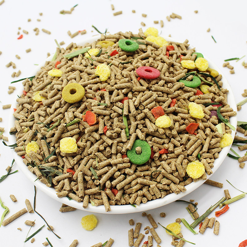 兔粮兔子粮食荷兰猪垂耳兔幼兔宠物饲料侏儒兔小白兔食物2.5斤装