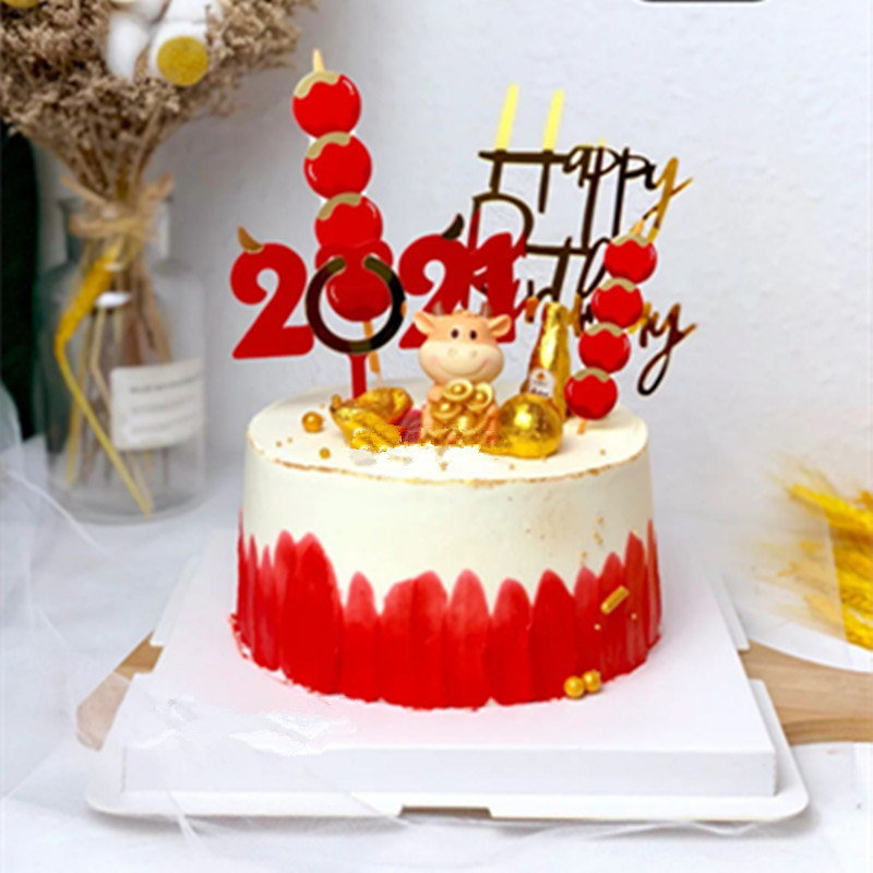 2021最火生日蛋糕卡通,2021最火生日蛋糕女生 2021ins网红创意卡通定制越来越好牛气冲天生日蛋糕