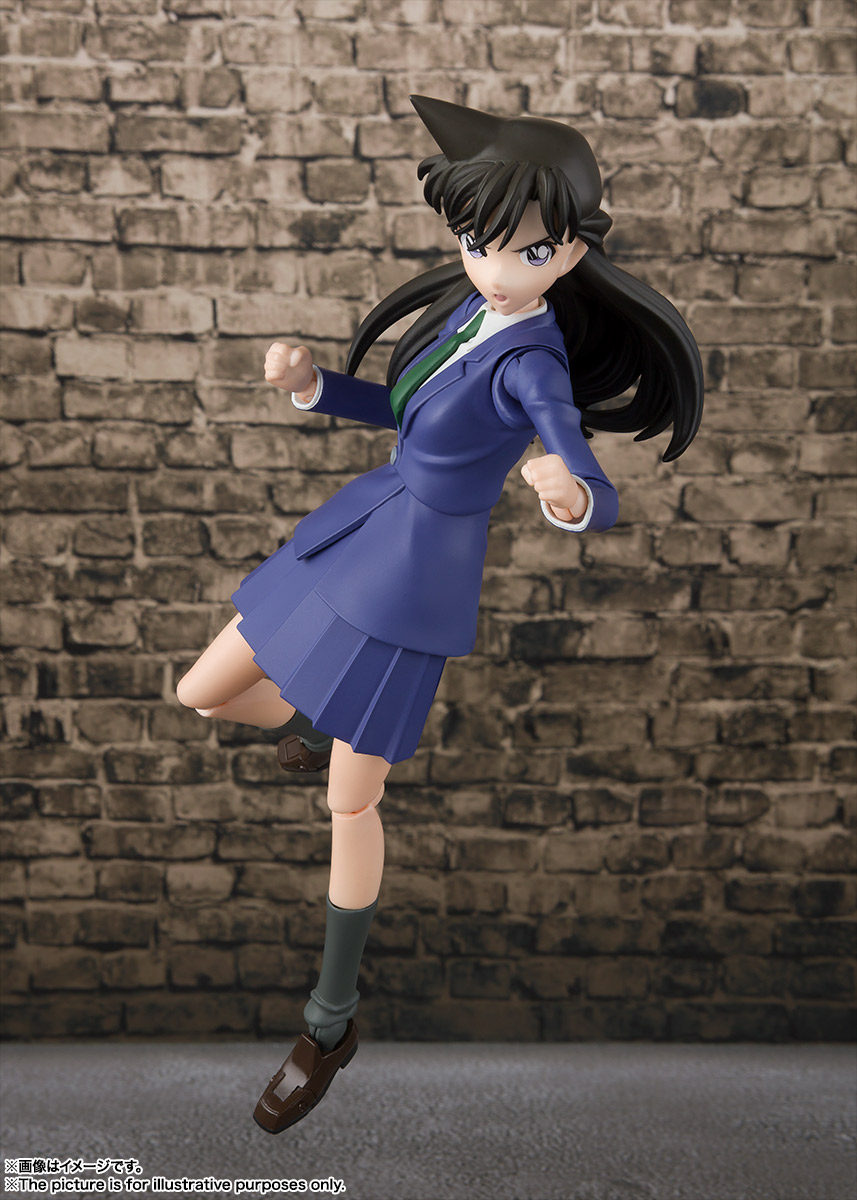 万事屋正版手办模型 万代 shf 毛利兰 名侦探柯南 手办 现货