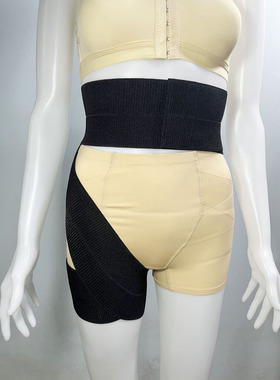 瘦大腿根部加压绷带弹力运动绑腿