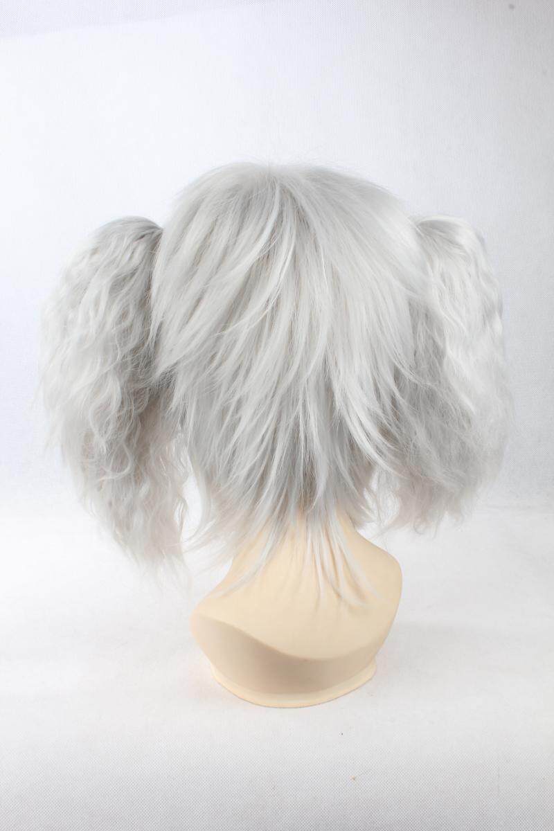 魂漫轩银魂坂田银时黑之契约银灰小卷银时女装动漫cos假发