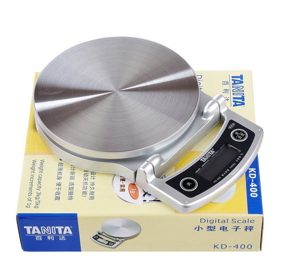 日本tanita百利达厨房kd400电子秤称炊事食物烘培量秤