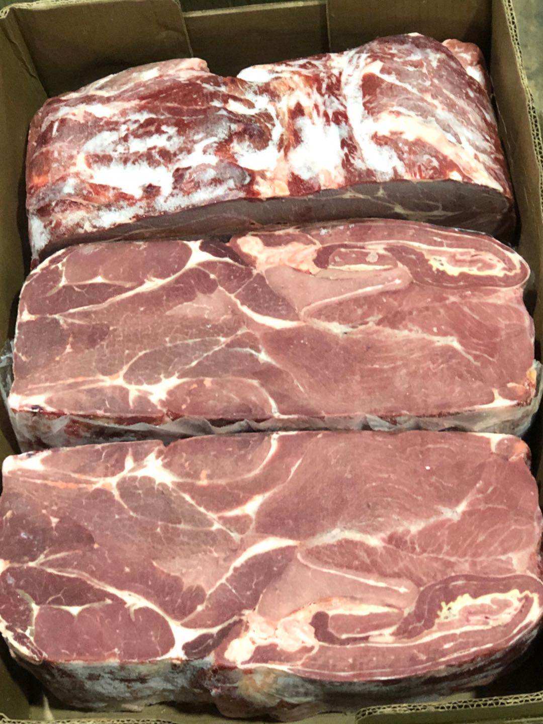 瘦肉新鲜牛肉进口整块牛腿冷冻前胸前腿肉牛生牛肉