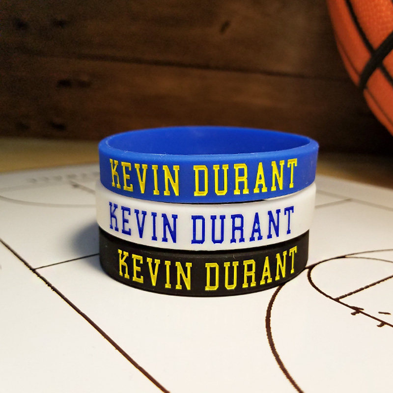 凯文杜兰特手环勇士篮球腕带球星同款饰品手带手圈签名款手链可调