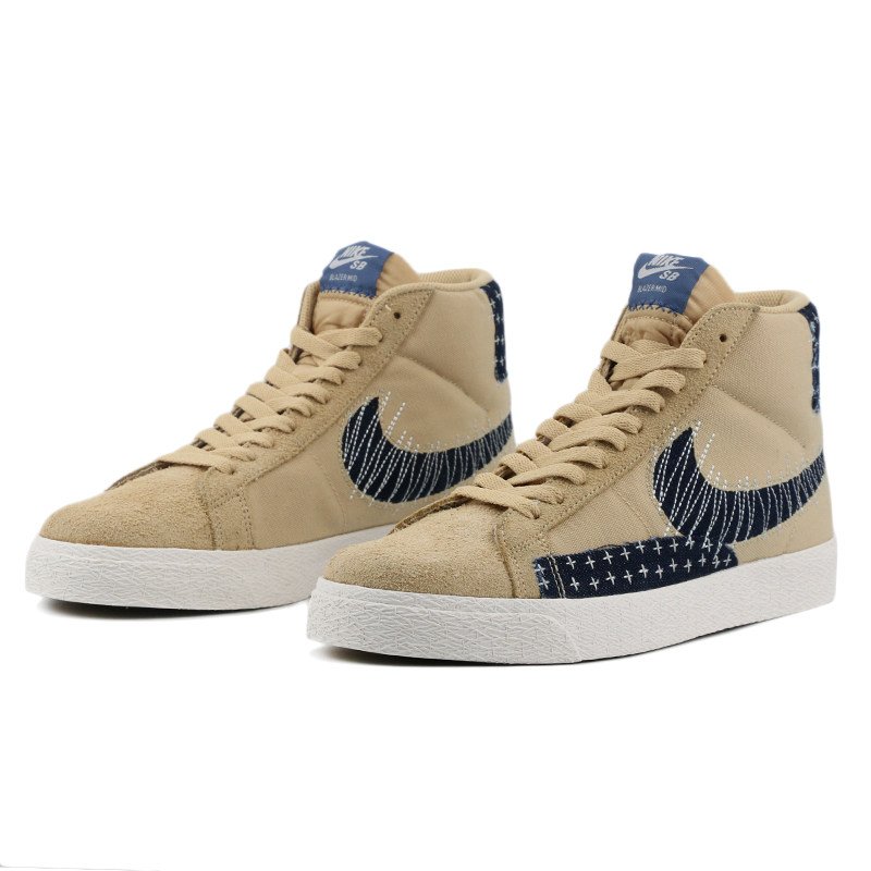 耐克鞋王一博同款sb刺绣大勾滑板板鞋