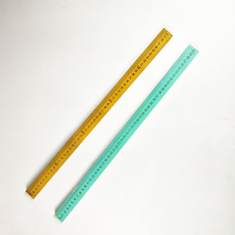 直尺50cm500mm木尺中小学数学实验器材教学仪器教学仪器