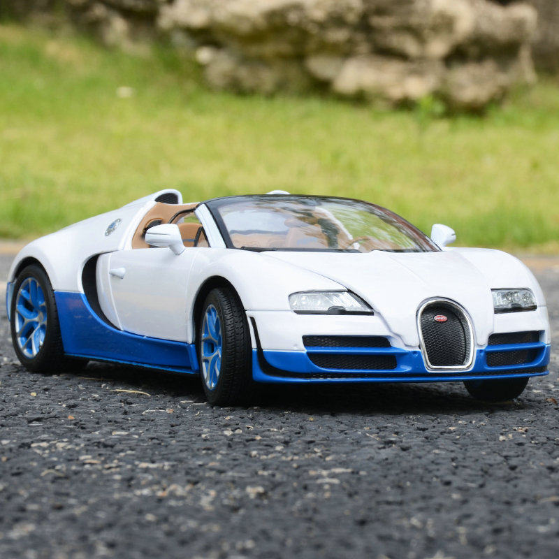 星辉1 18布加迪合金汽车模型原厂仿真收藏送礼物金属敞篷跑车摆件