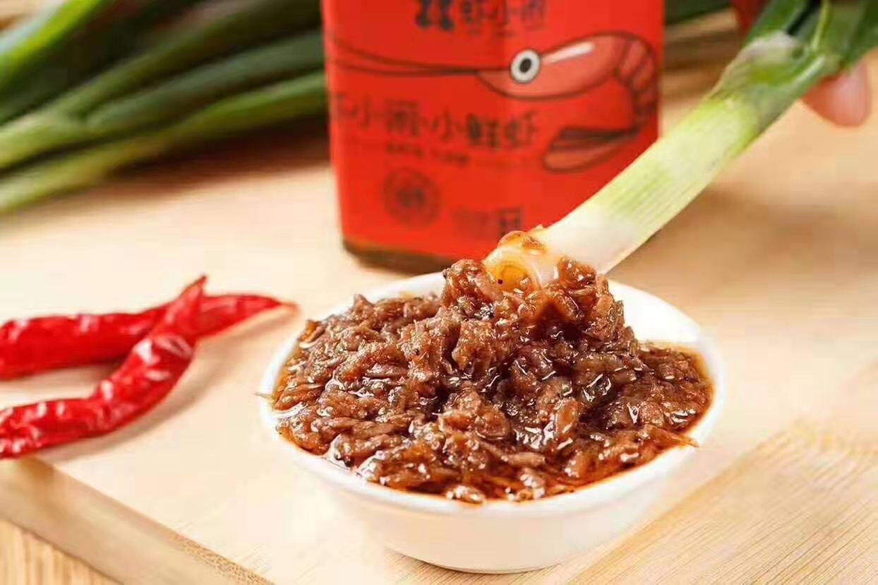 即食虾酱正宗威海海市海洋红力量香辣小鲜虾鲜虾酱