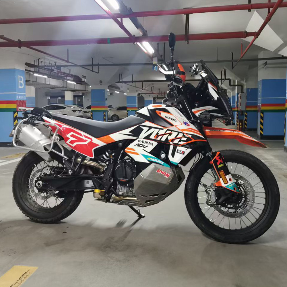 ktm790adv改装贴花防水贴纸个性车身保护保护贴贴膜贴纸