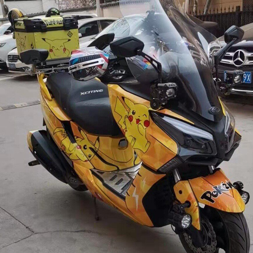 光阳ct250摩托车改装贴纸个性贴画贴花防水车身贴纸