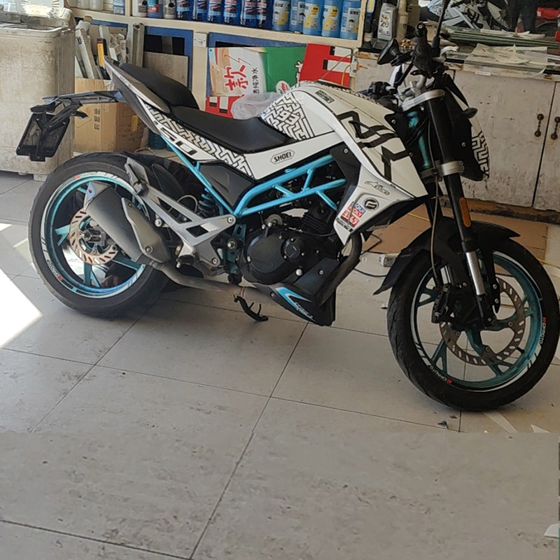 贴膜春风nk150贴纸改装贴花车身贴全车贴画整车贴纸