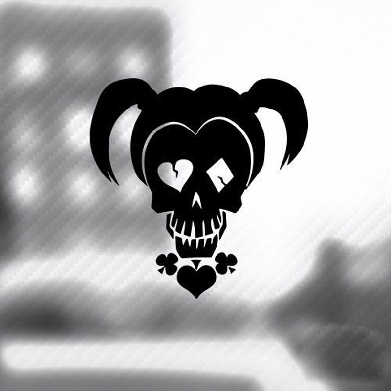 炫轩蝙蝠侠小丑whysoserious镂空车窗行李箱油箱汽车装饰贴