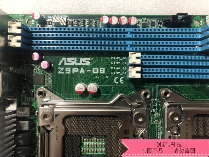 主板双路asus华硕z9pad8服务器支持e52680v2x79主板
