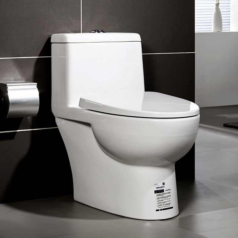 jomoo九牧卫浴马桶家用陶瓷坐便器抽水小户型防臭普通马桶