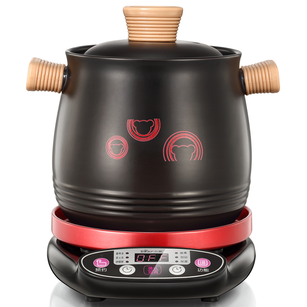 电炖小熊炖锅预约定时砂锅煲汤陶瓷煮粥锅煮粥电炖锅