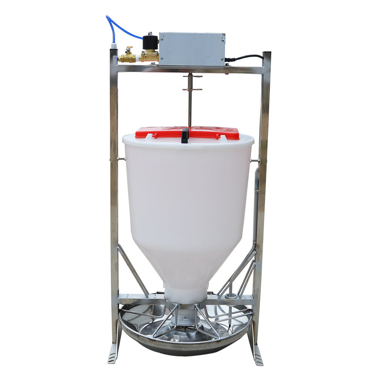 食槽三只小猪保育智能化粥料机料器智能料槽猪食畜牧