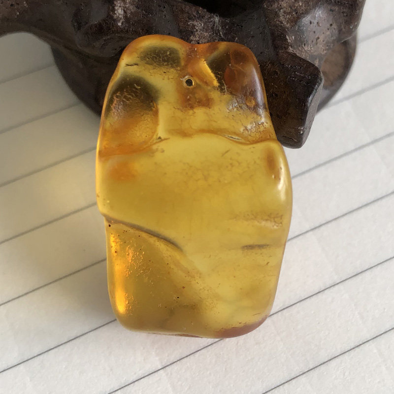 千蕊天然琥珀吊坠虎珀毛衣虎魄琥魄项坠项坠