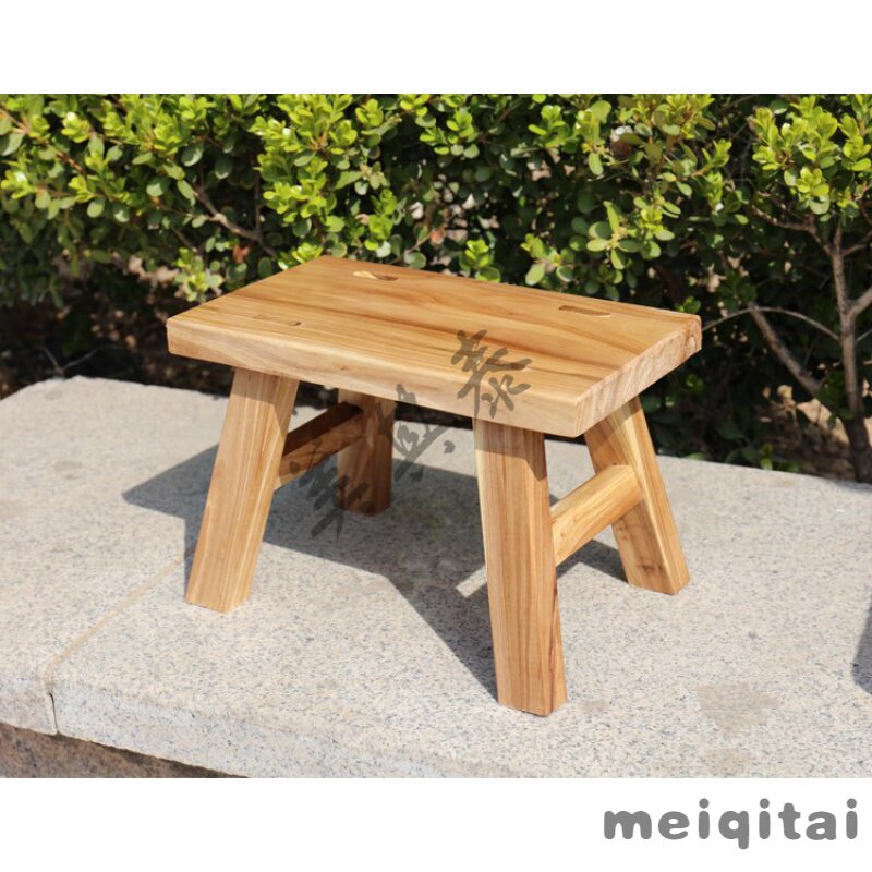 木板方橙实木家用小板凳餐桌凳小方凳小木矮凳矮凳