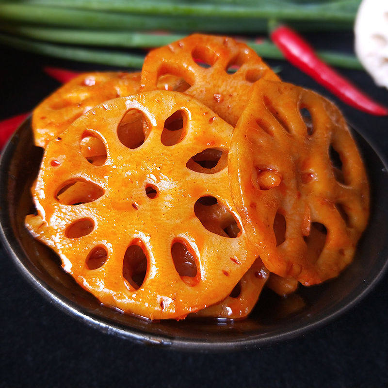 淘宝香辣藕片藕遇吧甜麻辣脆卤莲藕片零食60包优惠券