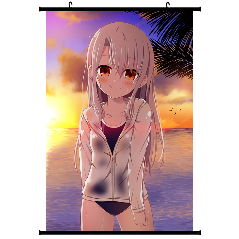 魔法少女伊莉雅 伊莉雅花嫁/美游/小黑动漫卷轴挂画布