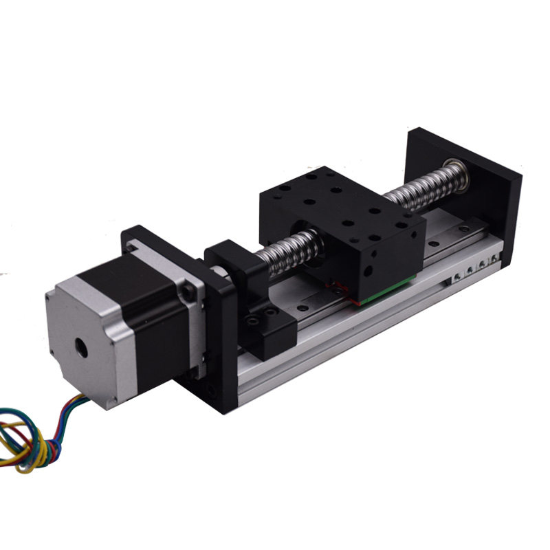 双线精密滚珠丝杆直线滑台ecbx80电动数控模组工作台