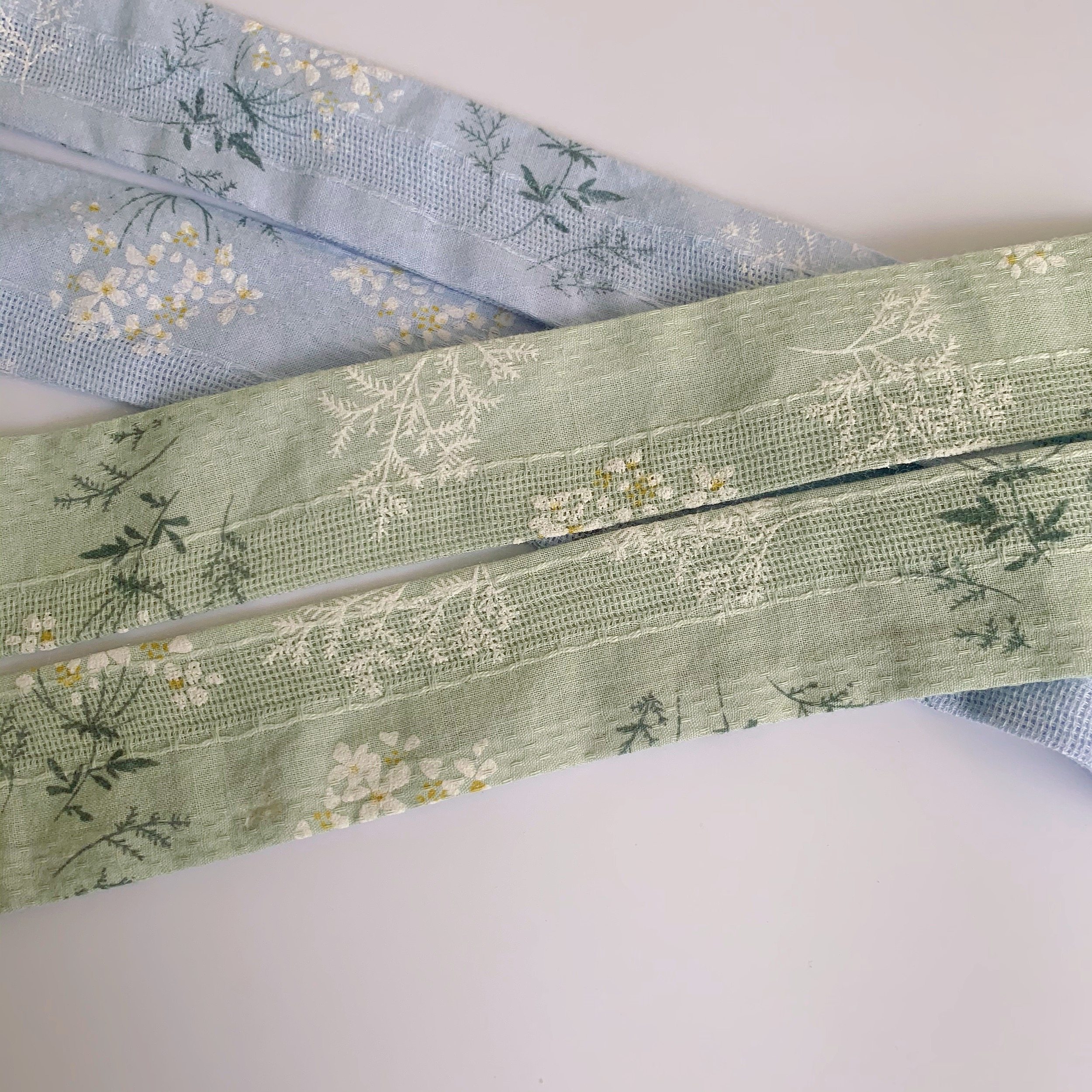 2米古风汉服纯棉珍珠发带飘带小清新连衣裙日常发饰